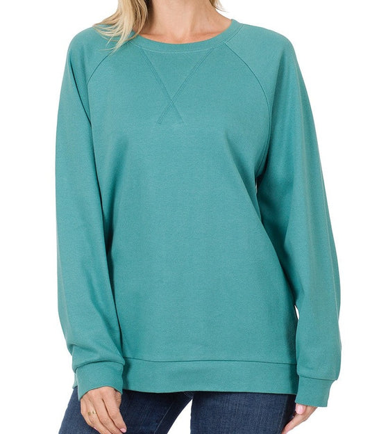 Zenana Solid Pullover