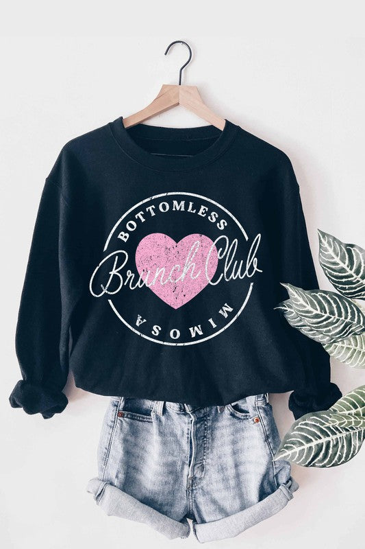 Bottomless Mimosas Brunch Club Pullover
