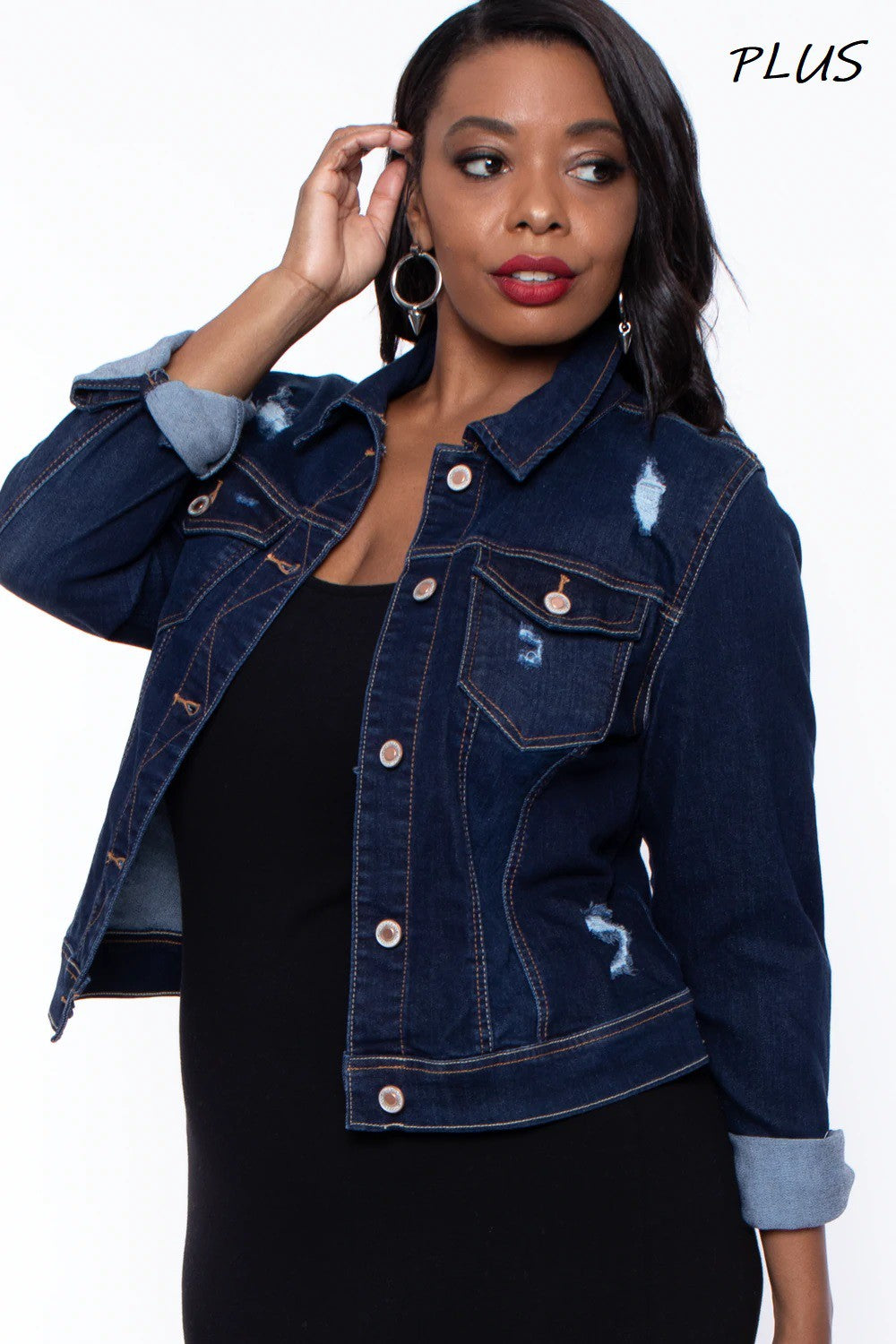 Wax Jean Casual Denim Jacket