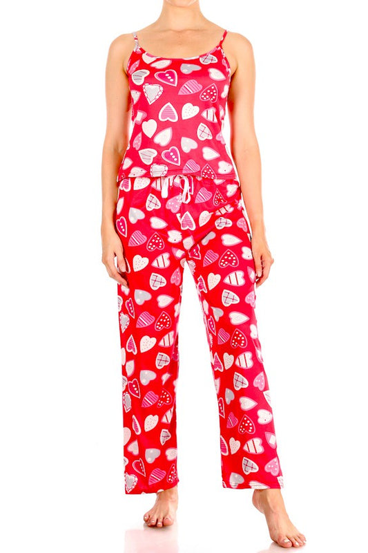 Heart PJ Pant Set