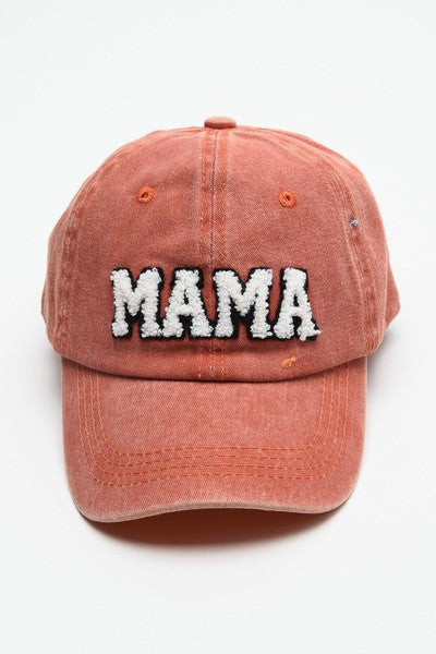 Mama Washed Sherpa Baseball Cap