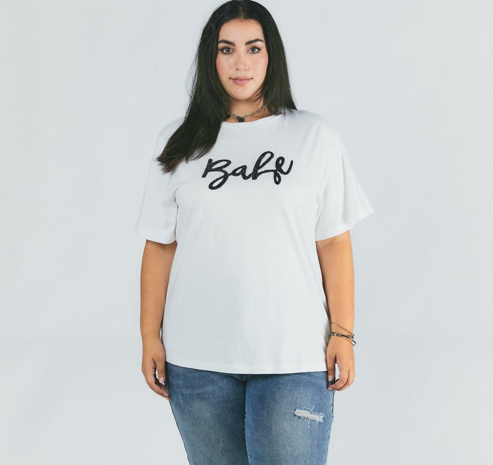 Davi & Dani Babe Short Sleeve Top