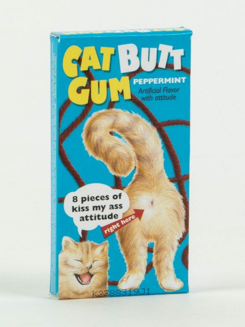 Blue Q Cat Butt Gum