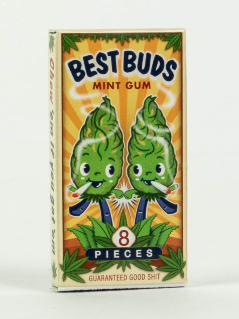 Blue Q Best Buds Gum