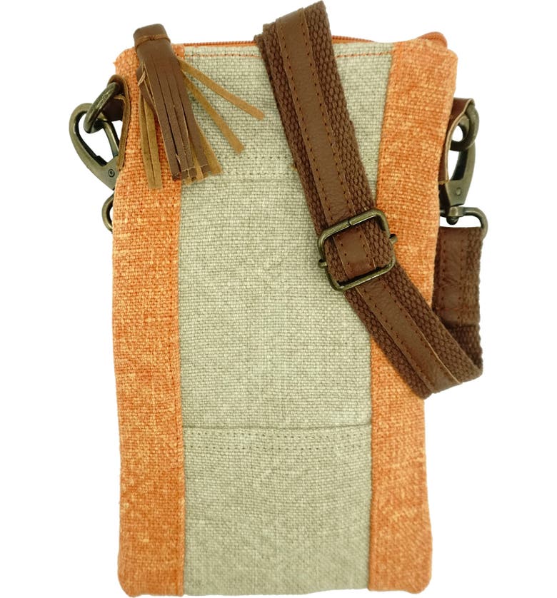 Vintage Addiction Two-Tone Jute Crossbody