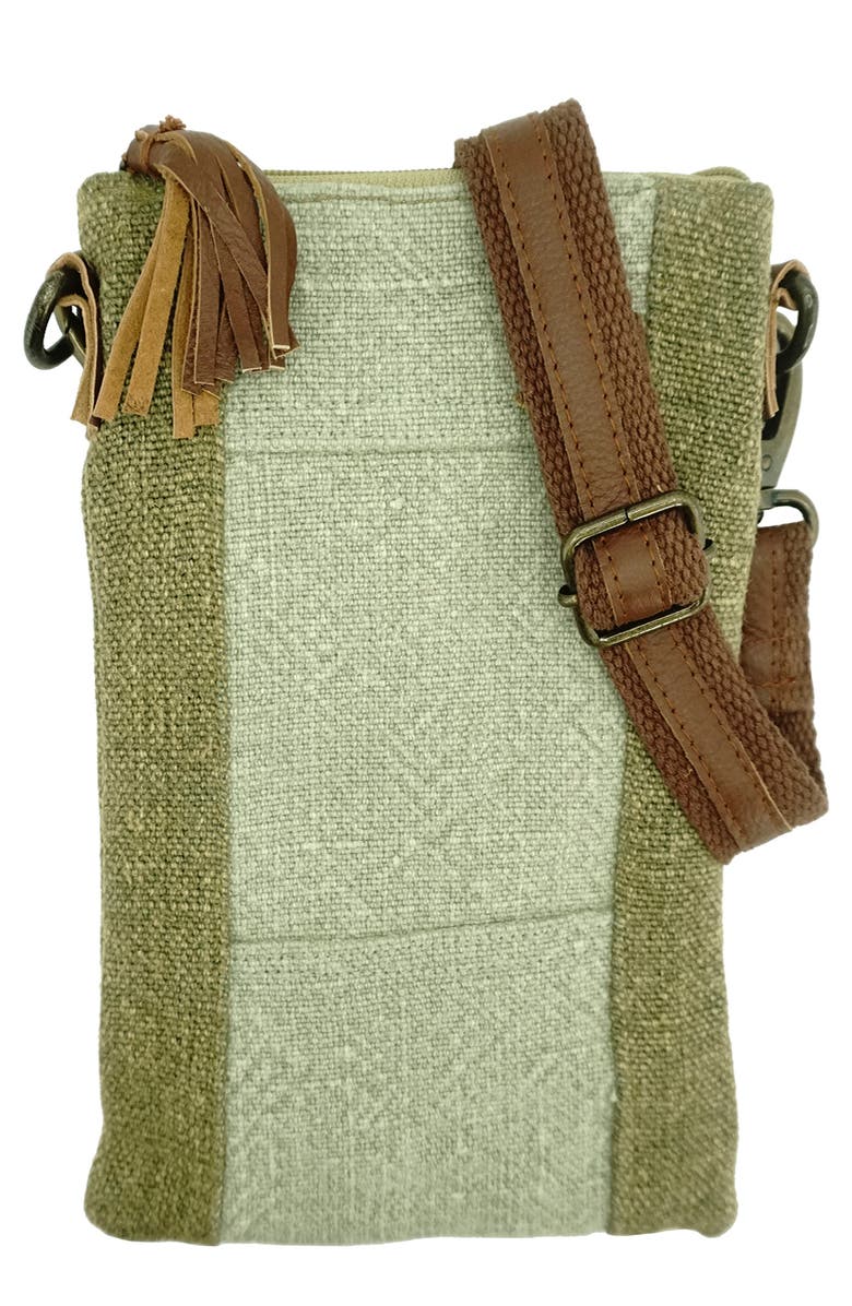 Vintage Addiction Two-Tone Jute Crossbody