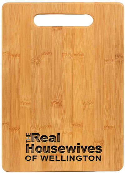 The Real Housewives Cutting Board