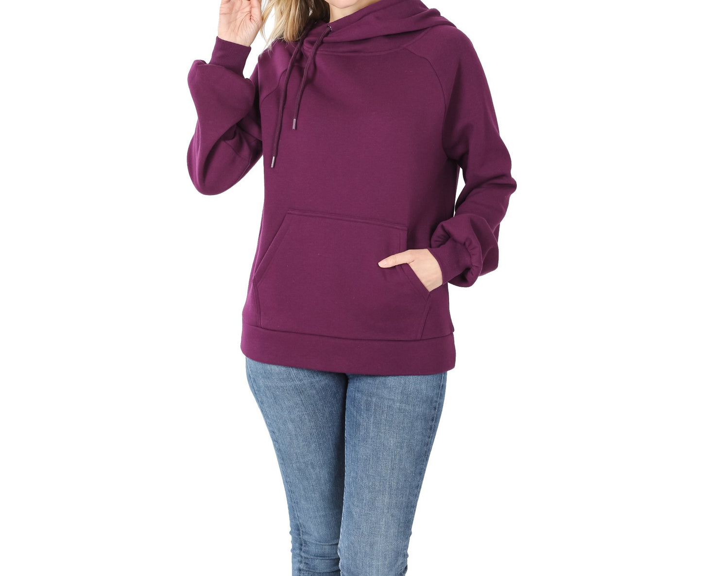 Zenana Side hooded Sweatshirt