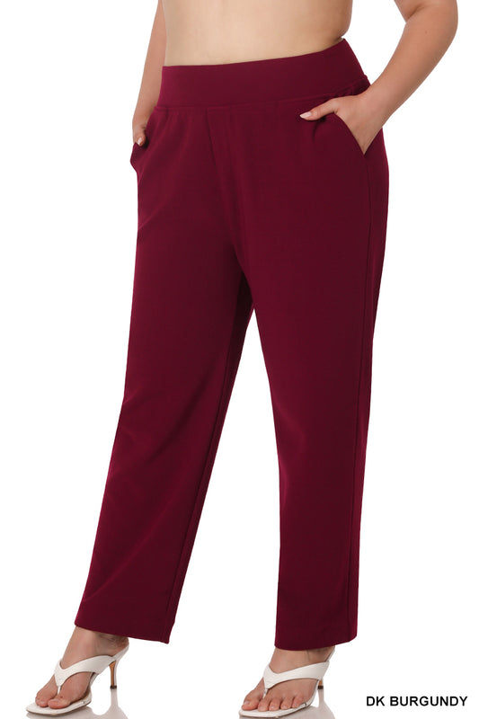 Zenana Pull-On Dress Pant Plus