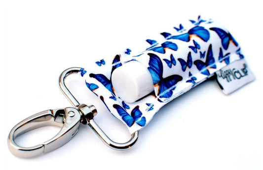 Lippy Clips Blue ButterfliesMade in the USA by women for men and women