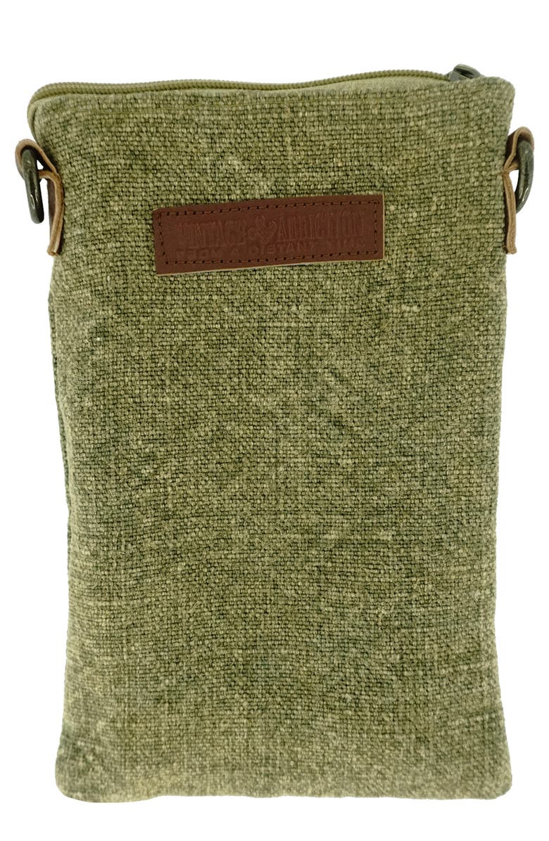 Vintage Addiction Two-Tone Jute Crossbody