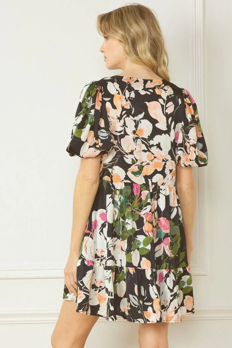 Entro Spring Fresh Floral Dress XL Entro Spring Fresh Floral Dress XL