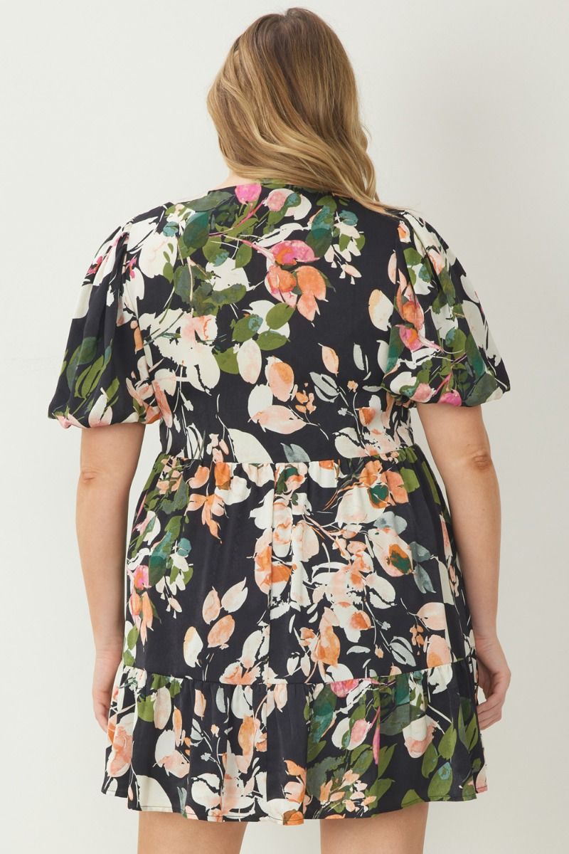 Entro Spring Fresh Floral Dress XL Entro Spring Fresh Floral Dress XL