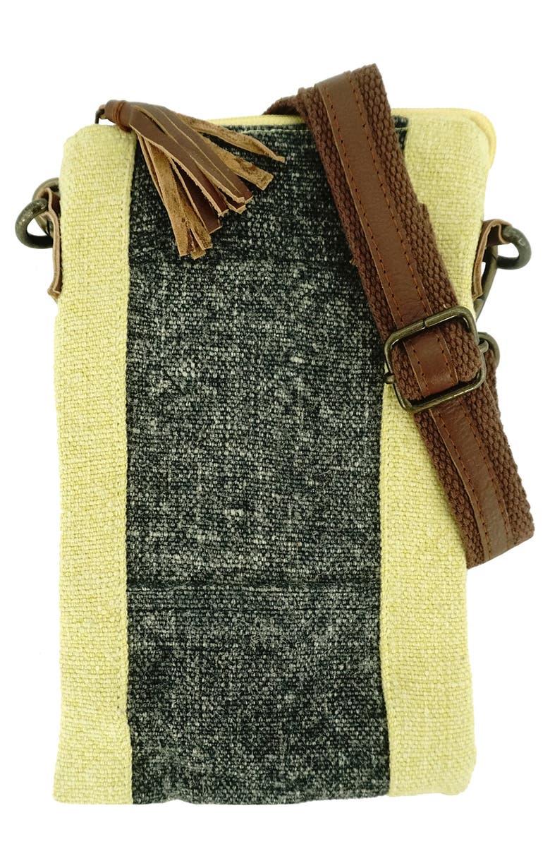 Vintage Addiction Two-Tone Jute Crossbody