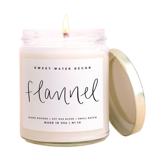 Sweet Water Decor Flannel Candle