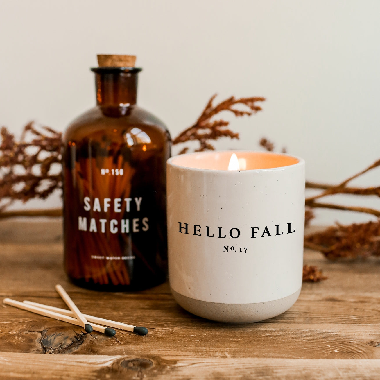 Sweet Water Decor Hello Fall Candle