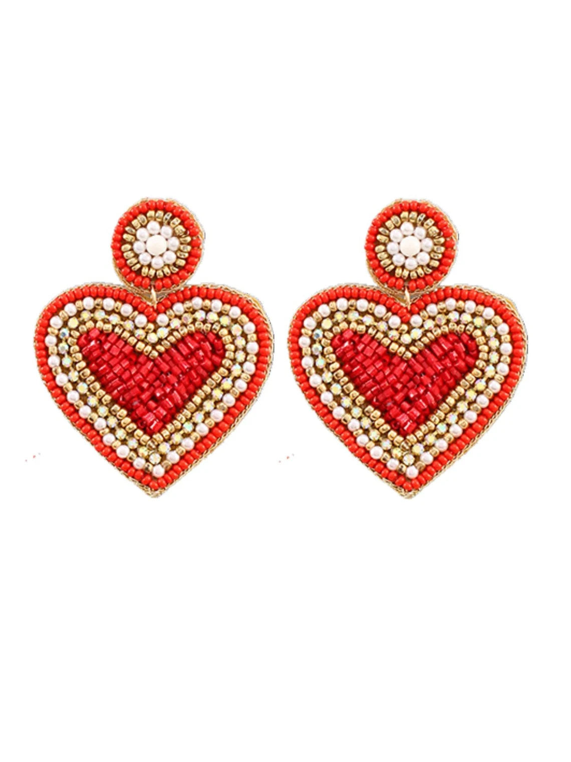 Viola Heart Earrings