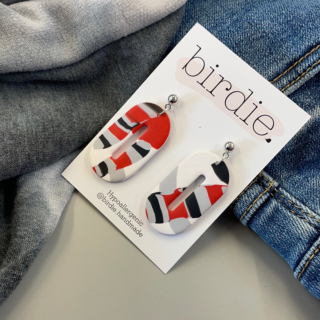 Birdie Ohio State Collection Earrings