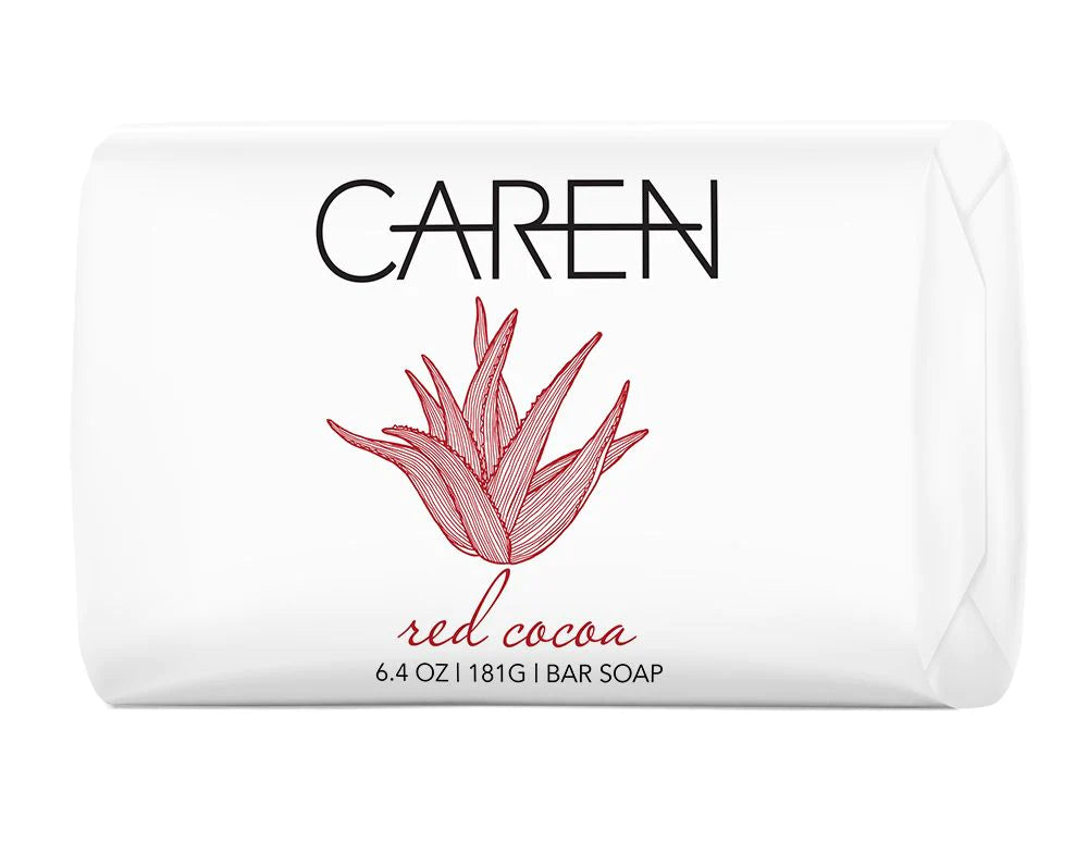 Caren Red Cocoa Bar Soap