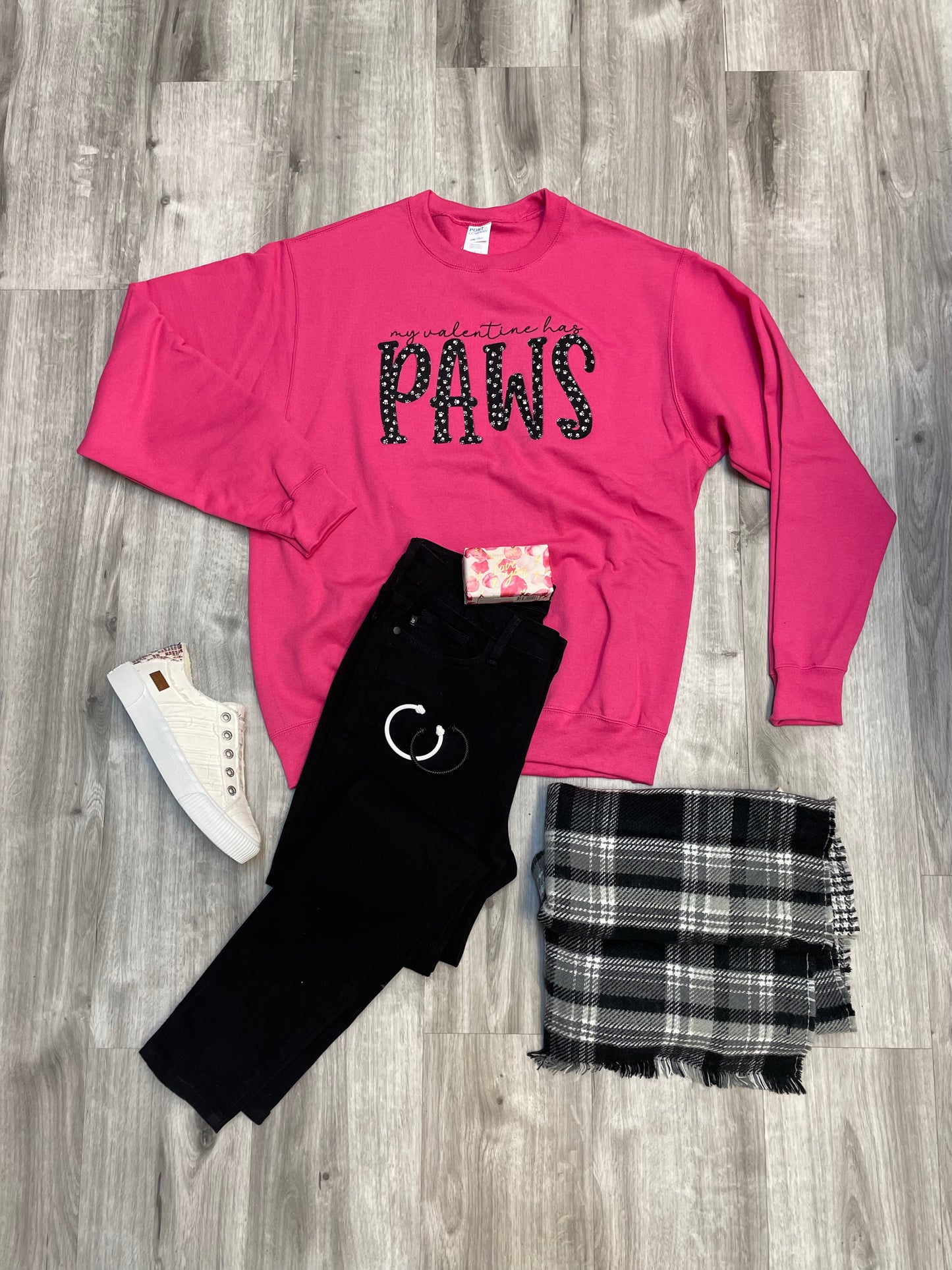 STC My Valentine Has Paws Sweatshirt