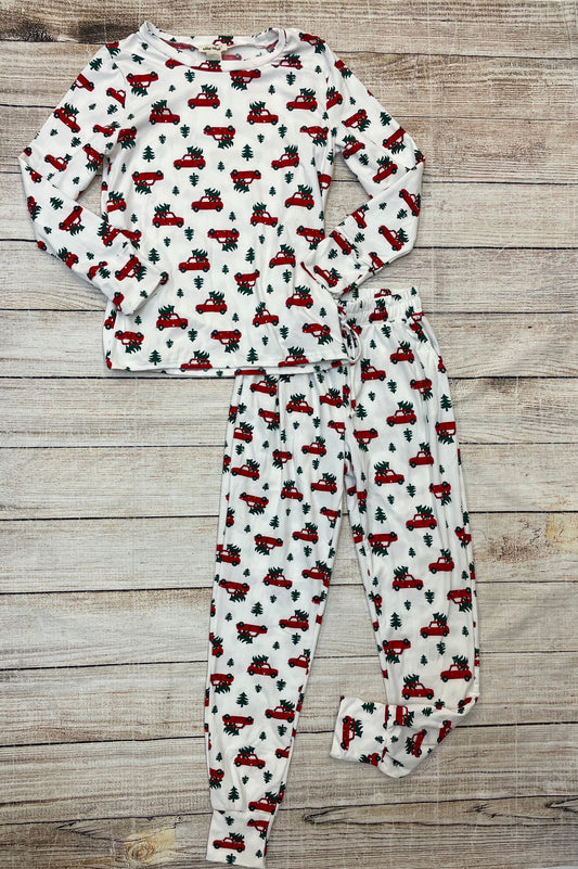 ShoSho Christmas Truck PJ Jogger Set