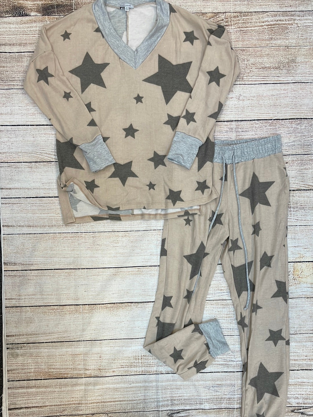 White Birch Soft Star 2 Piece Set