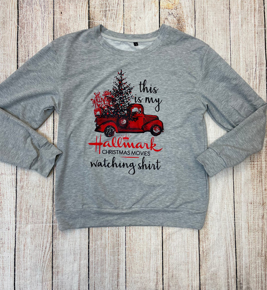 Unishe Hallmark Christmas Movies Pullover