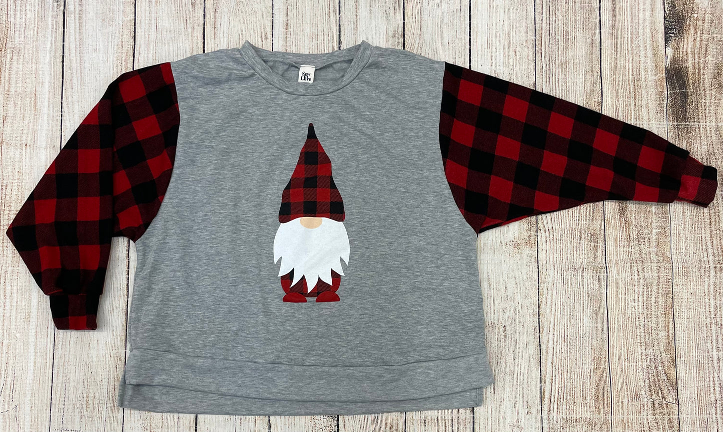 Sew In Love Christmas Gnome Long Sleeve