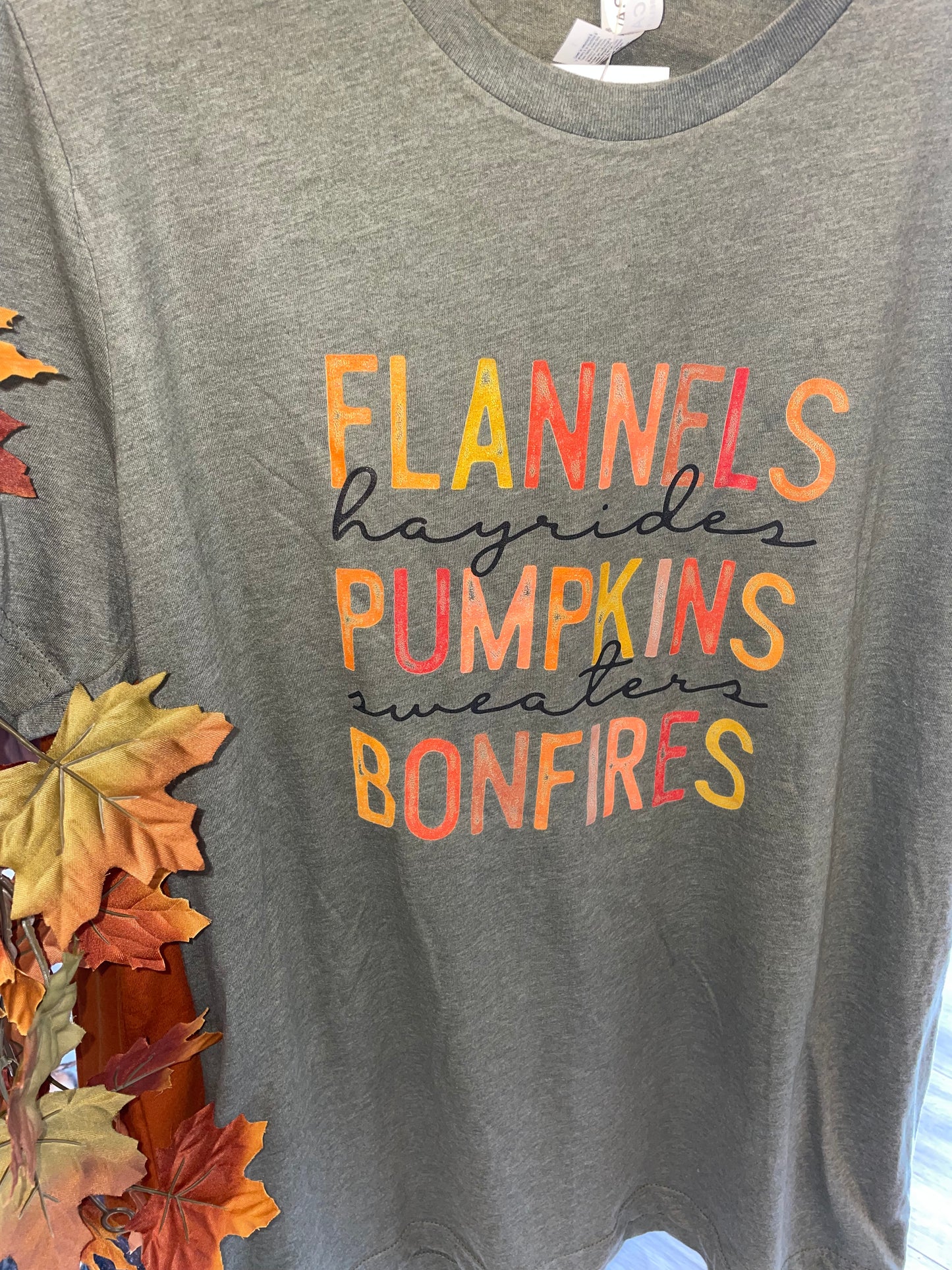 Bella Canvas Fall Short Sleeve Tees