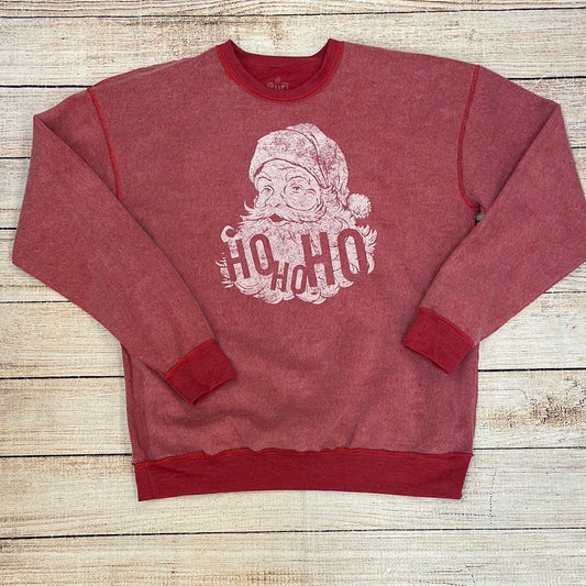 The Soft Shirt Santa Ho Ho Ho Sweatshirt