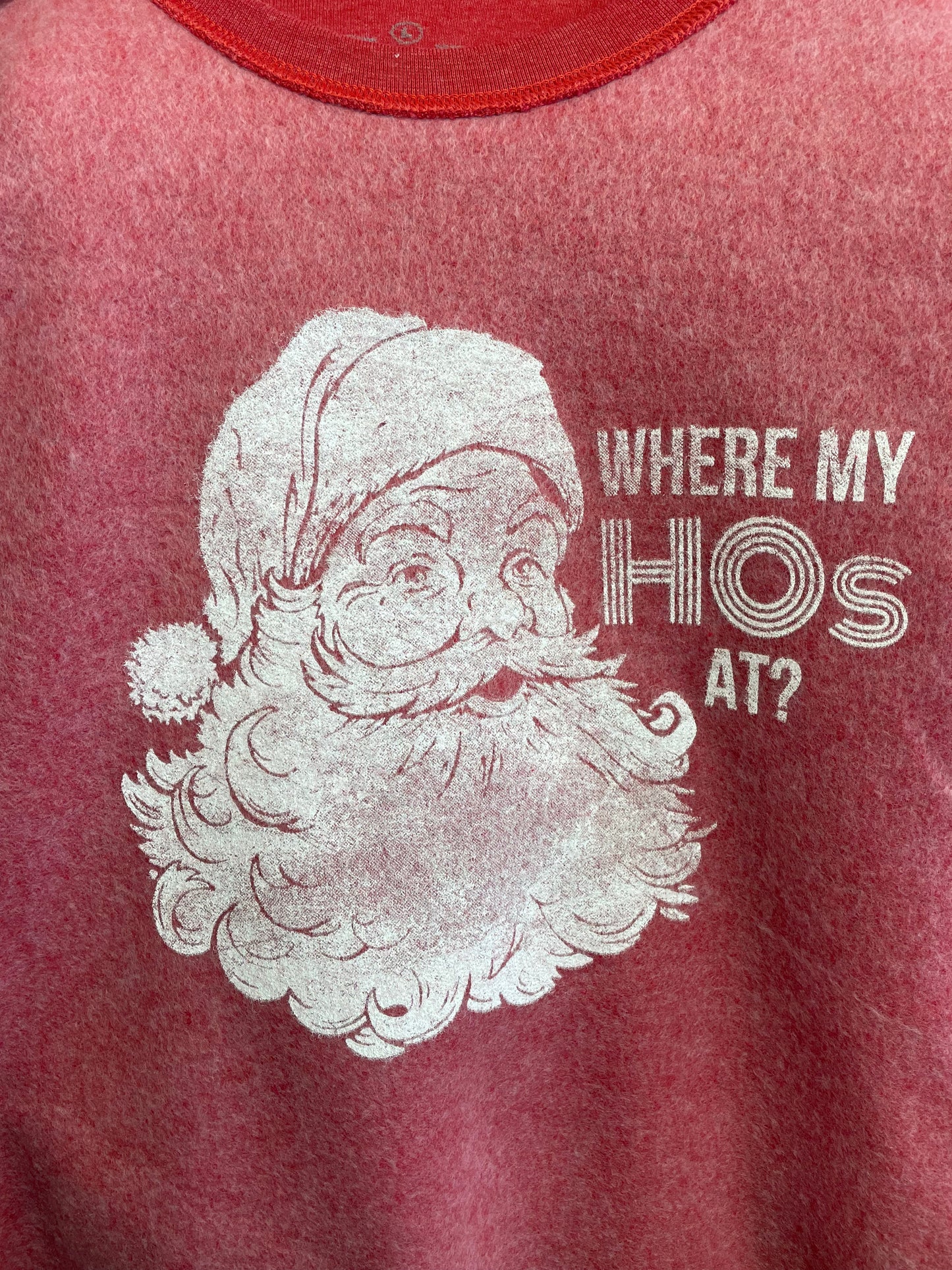 Where My Hos At Santa Soft Sweatshirt
