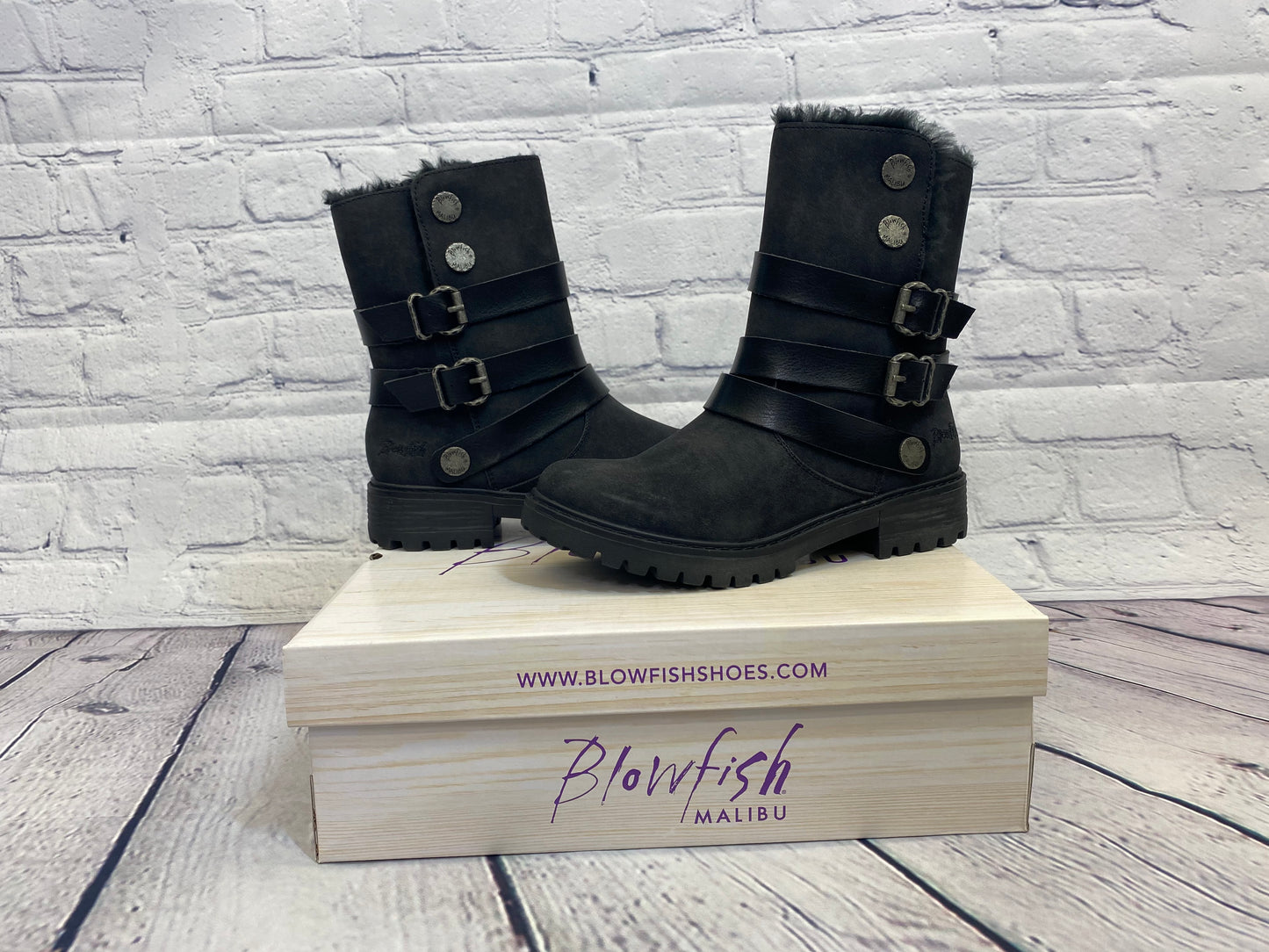 Blowfish Strappy Boots