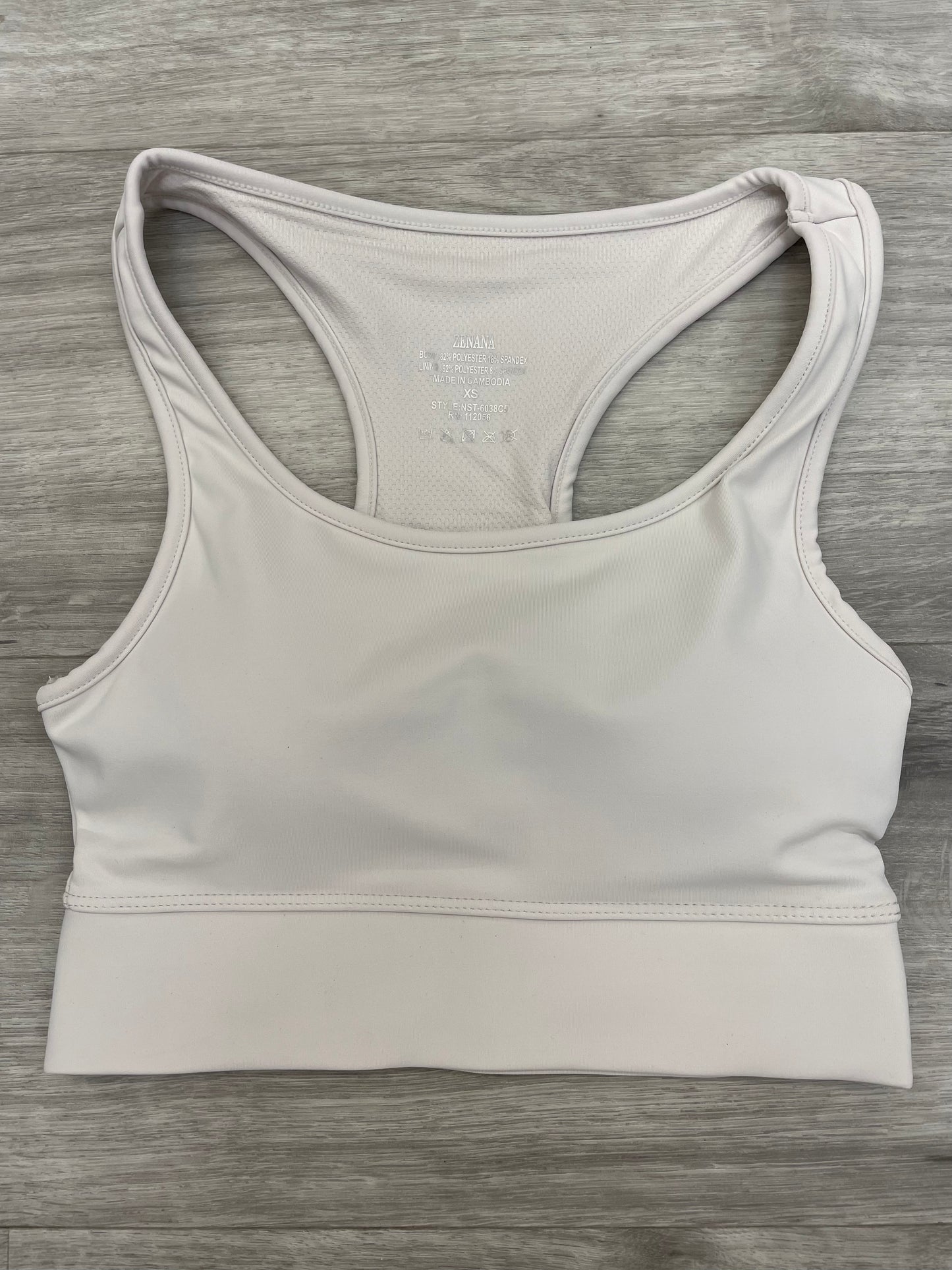 Zenana Racerback Padded Bra