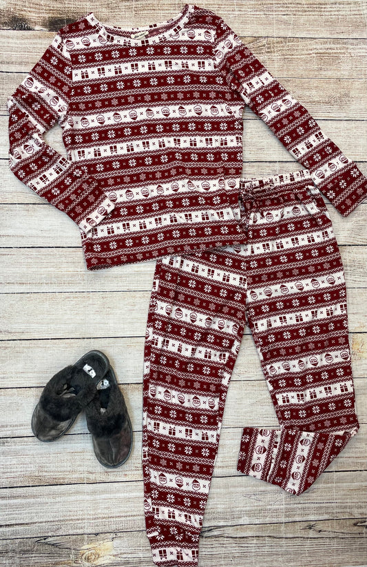 ShoSho Santa & Snowflakes Jogger Set