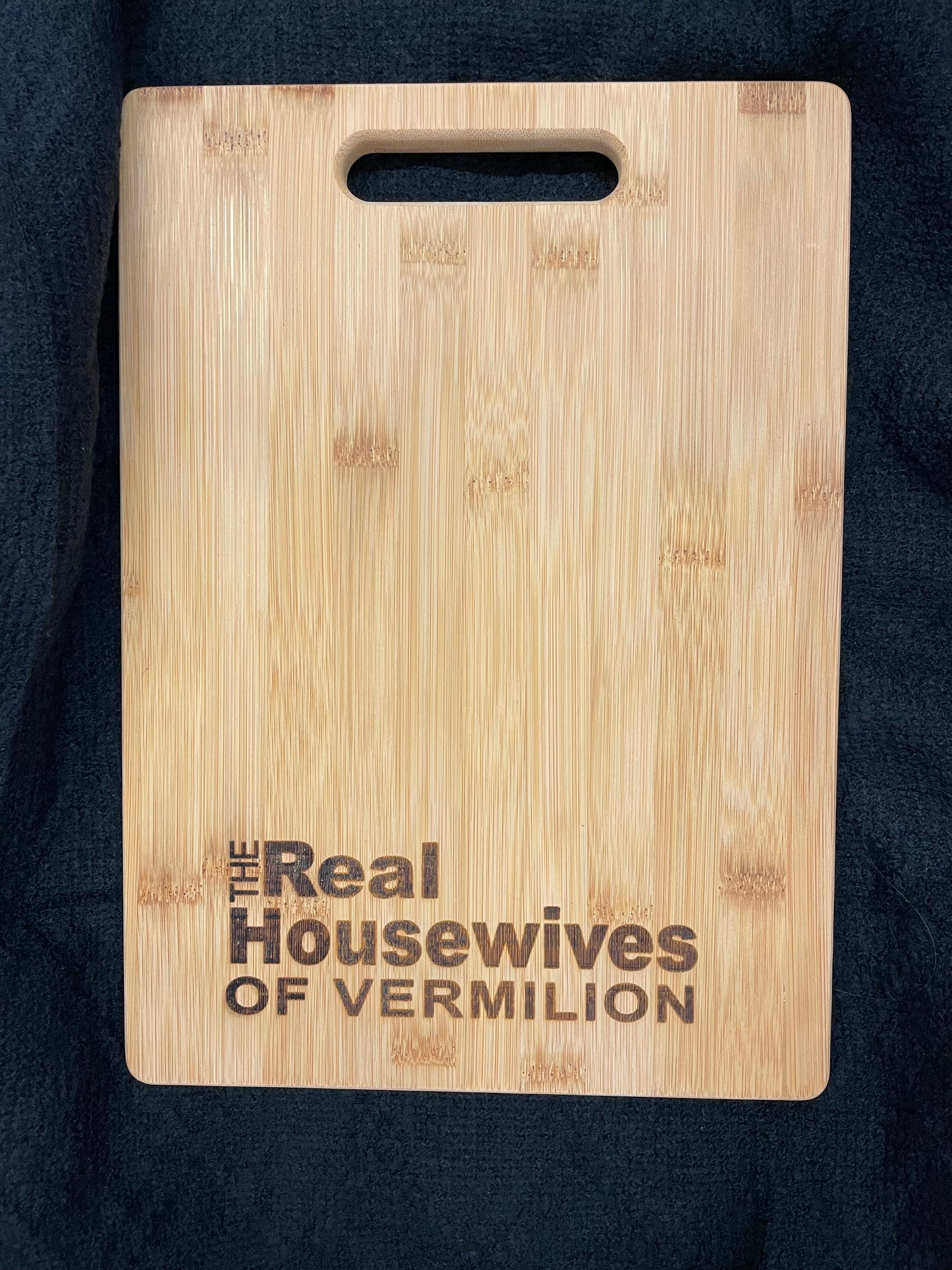 The Real Housewives Cutting Board