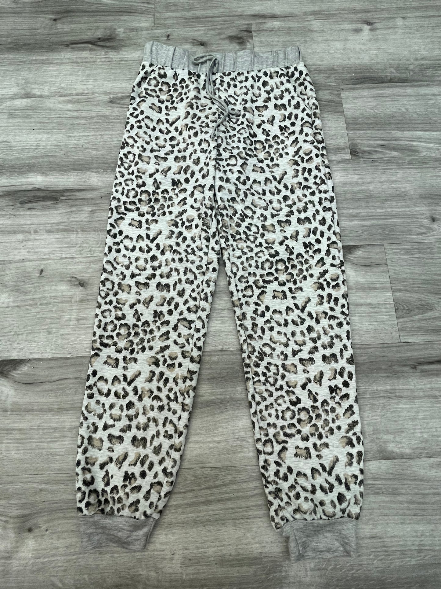 MTS Animal Print Joggers With Drawstring Waist