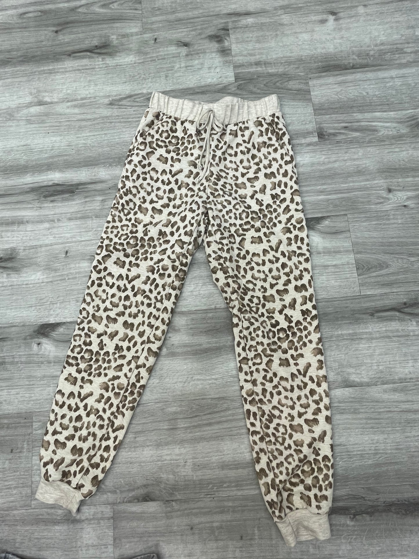 MTS Animal Print Joggers With Drawstring Waist