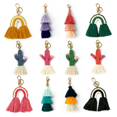 Yucatan Rainbow Keychains