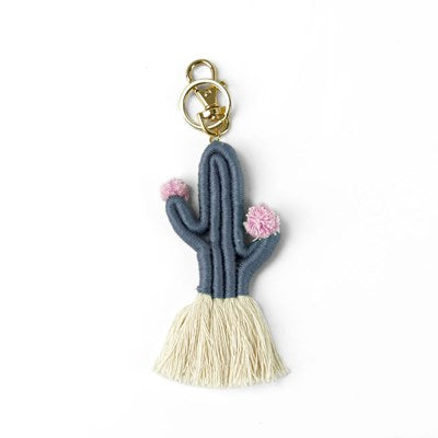 Yucatan Cactus Keychain