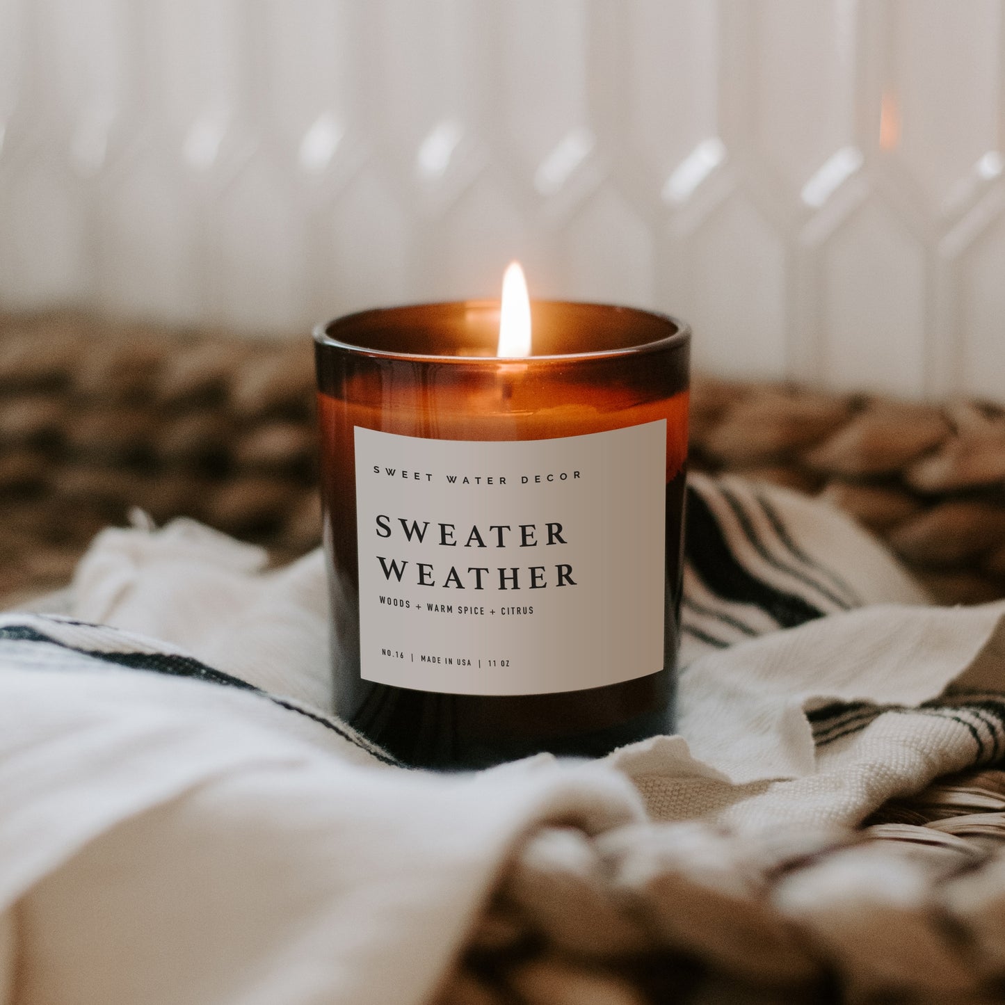 Sweet Water Decor Sweater Weather Candle