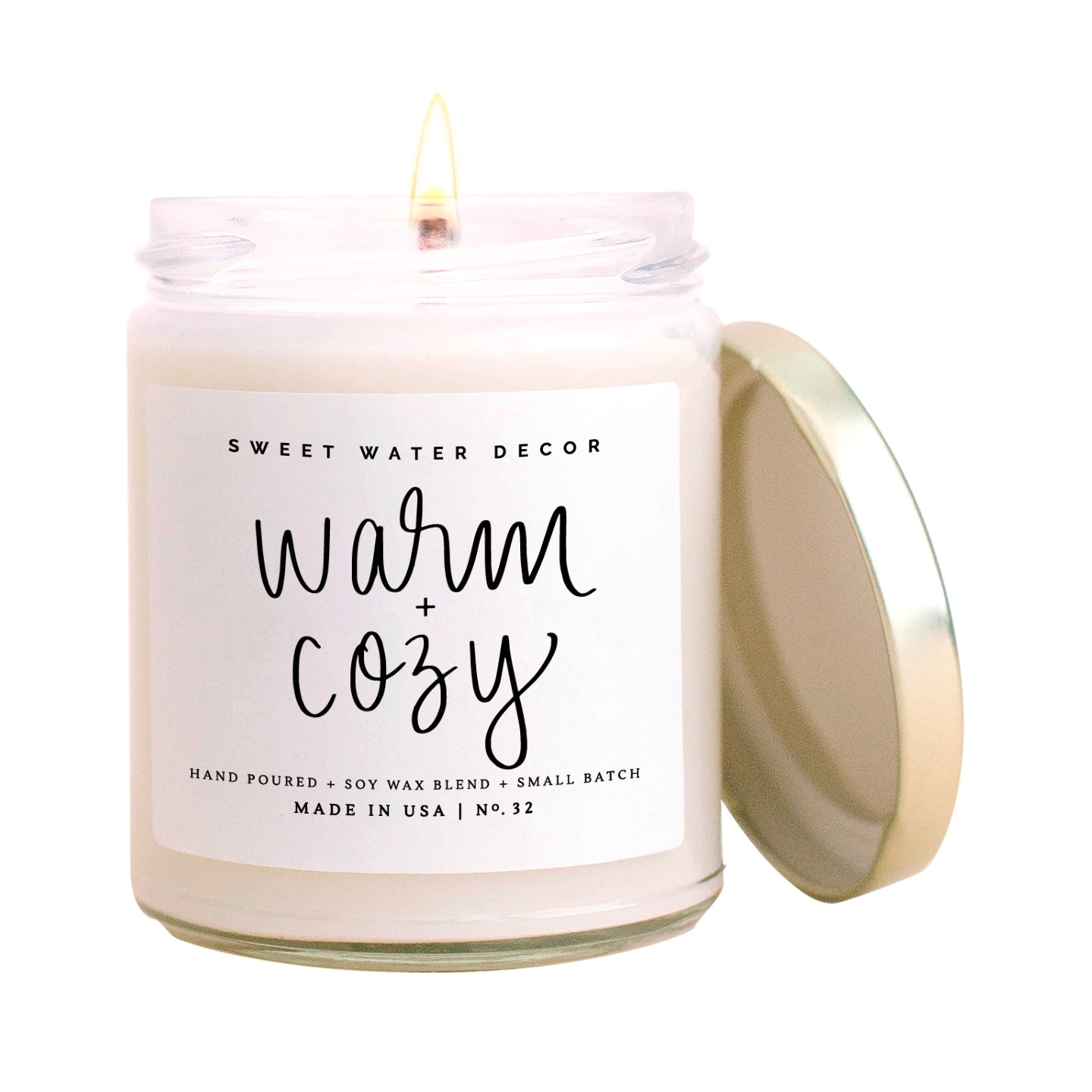 Sweet Water Decor Warm and Cozy Candle